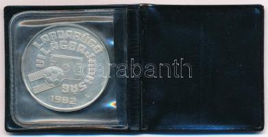 1981. 500Ft Ag "Labdarúgó Világbajnokság 1982" nem saját műbőr tokban T:BU Adamo EM65