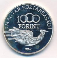 1994. 1000Ft Ag "Védd a világot!" T:1 (eredetileg PP) fo. Adamo EM138