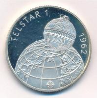 1992. 500Ft Ag Telstar 1 T:1 (eredetileg PP) fo. Adamo EM127