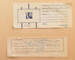 Élesdy István (1912-1987): Bécsi kapu tér, Fortuna utca. Akvarell, papír, jelzett. Kiállítva: Csontv...