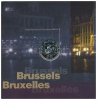Belgium 1999-2002. 1c (12xklf) + 2c (12xklf) különböző országok emlékveretei + "Európai Parlame...