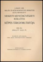 Nemzeti Képzőművészeti Kiállítás Képes Tárgymutatója. Budapest, 1933, Országos Magyar Képzőművészeti...