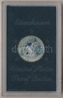 Amerikai Egyesült Államok 1972S 1$ Ag "Eisenhower" dísztokban, eredeti U.S.Mint tokban T:P...