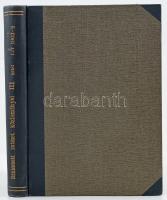 A M. Kir. Központi Szőlészeti Kisérleti Állomás és Ampelologiai Intézet Közleményei. III. köt. Szerk...