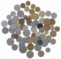 Vegyes: ~1925-2009. 73db-os vegyes délszláv fémpénz tétel T:vegyes Mixed: ~1925-2009. 73pcs of mixed South Slavonic metal coin C:mixed