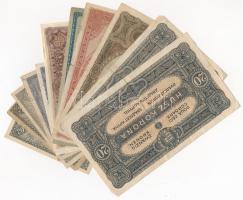 1920-1923. 20f-100K (11db) T:II-III-