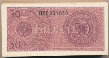 Indonézia 1964. 50s (99x) közte sorszámkövetők T:I-II
Indonesia 1964. 50 Sen (99x) within consecuti...