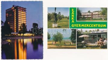 BALATON - 20 db MODERN magyar város képeslap