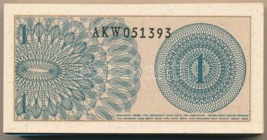 Indonézia 1964. 1s (100x) közte sorszámkövetők T:I,I-
Indonesia 1964. 1 Sen (100x) within consecuti...