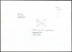 1980 Engi László: Hajókovács, amatőr művészfotó, MNMH fotókör, jelzett, 28,5x40 cm