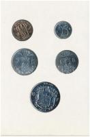 Belgium 1973. 25c-10Fr (5xklf) holland feliratú forgalmi sor karton tokban T:1 patina
Belgium 1973....