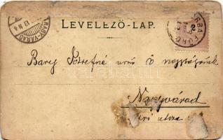 1898 (Vorläufer) Tátra, Magas-Tátra, Vysoké Tatry; Csorba-tó, Csorba-fürdő, fogaskerekű vasút / Strb...