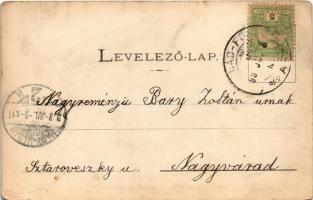 1902 Tusnád, Apor bástya. Wlaszlovits Gusztáv 1119. / bastion tower (EB)