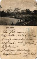 1913 Szentbenedek, Manastirea; Kornis kastély / castle (b)
