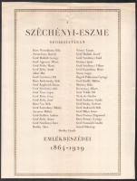 1929 A "Széchenyi-eszme" - a Nemzeti Casino köynvkiadása Széchenyi beszédeivel, litho emlé...