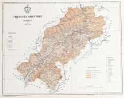 1897 Magyarország kézi atlasza. 75 térkép. Tervezte: Gönczy Pál. Szövegét írta: Dr. Thirring Gusztáv...