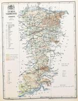 1897 Magyarország kézi atlasza. 75 térkép. Tervezte: Gönczy Pál. Szövegét írta: Dr. Thirring Gusztáv...