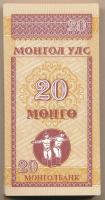 Mongólia 1993. 20M (90x) közte sorszámkövetők T:I Mongolia 1993. 20 Mongo (90x) within consecutive s...