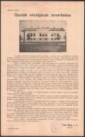 1933 Nagykőrösi Téli Gazdasági Iskola - Gazdák iskolájának ismertetése