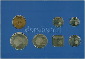 Aruba 1987. 5c - 2 1/2Fl (6xklf) forgalmi sor + "Aruba" zseton szettben, karton dísztokban...