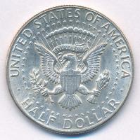 Amerikai Egyesült Államok 1964. 1/2$ Ag "Kennedy" T:1- USA 1964. 1/2 Dollar Ag "Kenne...