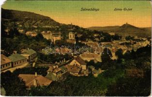 1912 Selmecbánya, Schemnitz, Banská Stiavnica; látkép északkelet felé. Joerges kiadása / general view (EM)