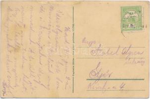 1915 Varasd, Warasdin, Varazdin; Stari grad / régi vár / castle (gyűrődés / crease)