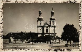 1931 Boldogasszony, Fertőboldogasszony, Frauenkirchen; Wallfahrtskirche / Boldogasszony búcsújáró templom / pilgrimage church (EK)