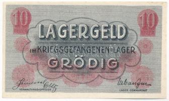 Ausztria / Grödig / hadifogolytábor DN 10h T:I,I-
Austria / Grödig / POW camp ND 10 Heller C:UNC,AU