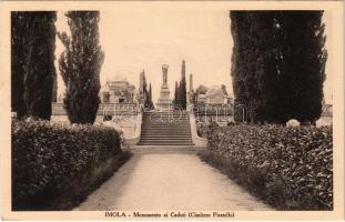 1935 Imola, Monumento ai Caduti (Cimitero Piratello) / war heroes monument in the cemetery