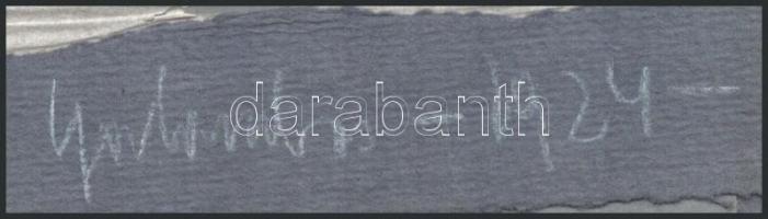 Galambos Margit (?-?): Áldozat, art deco könyvborító- vagy reklámterv, 1924. Tempera, ceruza, papír,...