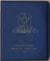 Fülöp-szigetek 1975. 1s-5P (6xklf) forgalmi sor angol nyelvű leírással, eredeti műanyag tokban T:1-2...