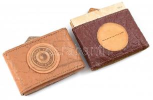 cca 1940-1950 A Magas-Tátra látnivalói (Lomnici-csúcs, Poprádi-tó, Csorba-tó, stb.), 2 db leporelló ...