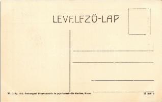 Monor, Római katolikus templom. W.L. Bp. 1310. Pestmegyei könyvnyomda és papírkereskedés kiadása