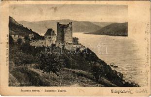 1902 Visegrád, Salamon tornya. Divald Károly 361. sz. (fl)
