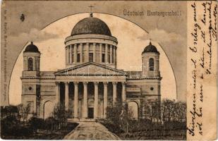 1902 Esztergom, Bazilika. Kardos Dezső kiadása (fl)