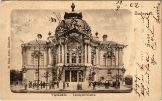 1902 Budapest XIII. Vígszínház. Ganz Antal 98. (fl)