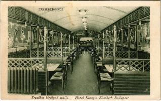 1926 Budapest V. Erzsébet királyné szálloda és étterem, Erzsébet pince, belső. Egyetem utca 5. (fl)