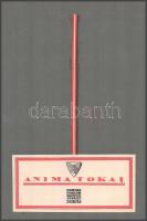 Galambos Margit (?-?): Anima Tokaj, 1924. Art deco italcímke terv. Tempera, tus, kollázs, papír, pap...