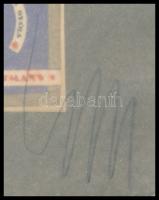 Galambos Margit (?-?): Estélyi rum, magyar gyártmány. Art deco italcímke v. reklámterv, 1925-30 körü...