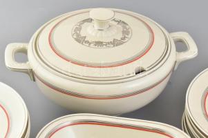 Zeh Scherzer Bavaria hiányos étkészlet, kopásokkal, jelzett, kopásnyomokkal