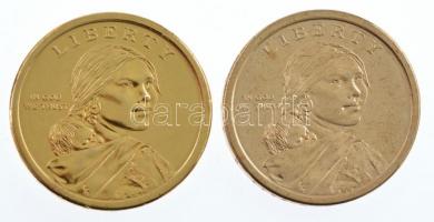 Amerikai Egyesült Államok 2011. 1$ "Wampanoag szerződés" + 2012. 1$ "Kereskedelmi útv...