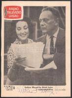 1962-1966 A Rádió és televízió újság 5 db címlapja, Dajka Margit, Pécsi Ildikó, Váradi Hédi, Zsolnai...