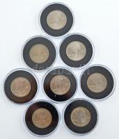 Amerikai Egyesült Államok 2010-2014. 1/4$ "Gyönyörű Amerika" (8xklf) mind kapszulában T:1,...