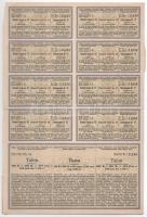 Ausztria / Szarajevó / Bécs 1914. "1914. évi öt százalékos bosnyák-hercegovinai országos beruhá...