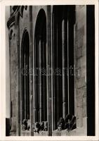 Worms, Der Dom, Fenster der Ostfront um 1180 / church interior