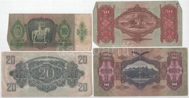 1930-1936. 10P-100P (3xklf) + 1944. 20P "A Vörös hadsereg Parancsnoksága" + 1946. 100.000M...