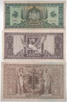 1930-1936. 10P-100P (3xklf) + 1944. 20P "A Vörös hadsereg Parancsnoksága" + 1946. 100.000M...