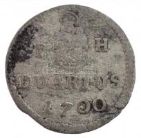 1700KB Duarius "I. Lipót" (0,51g) T:2- patina Hungary 1700KB Duarius "Leopold I" (0,51g) C:VF patina Huszár: 1499., Unger II.: 1105.