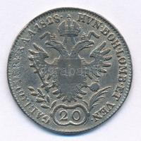 Ausztria 1828A 20kr Ag "I. Ferenc" T:3 anyaghiba
Austria 1828A 20 Kreuzer Ag "Franz ...
